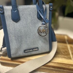 Michael Kors Denim Crossbody